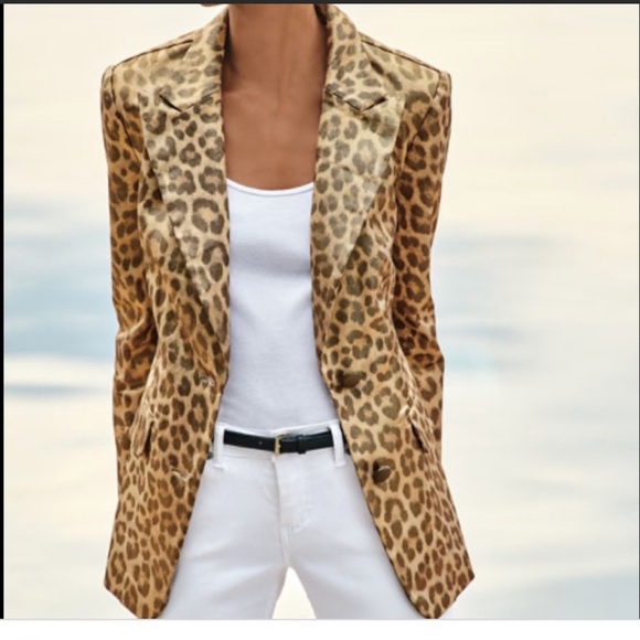 berek leopard blazer